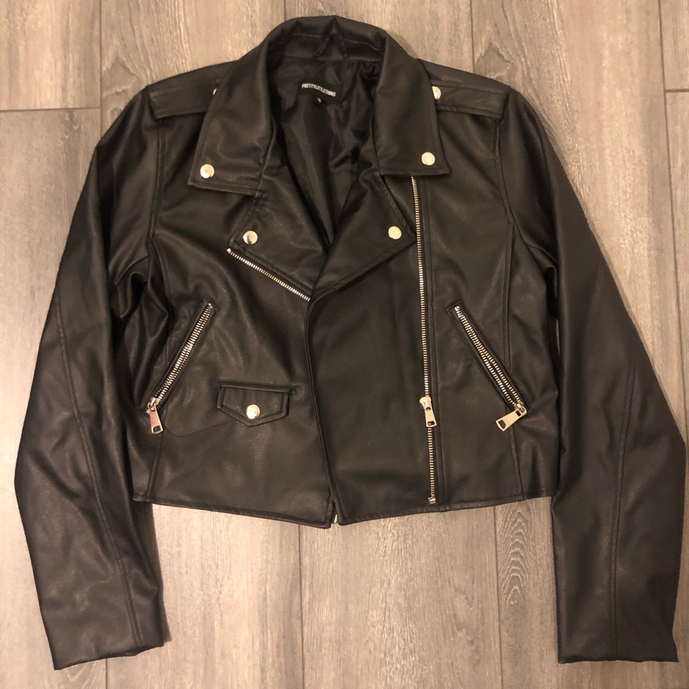 Leather jacket